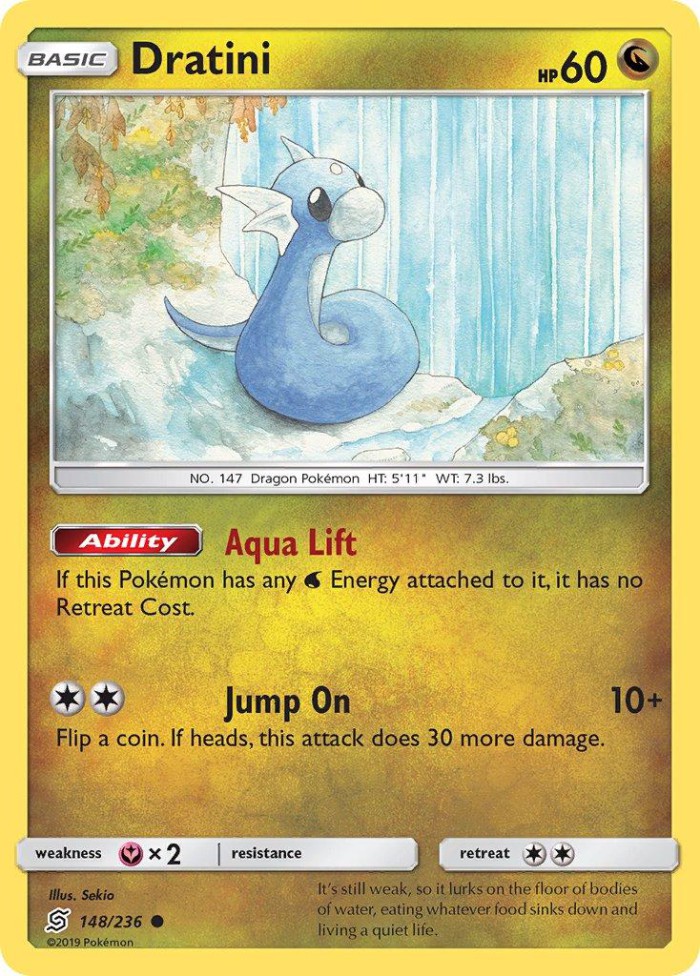 Carte Pokémon: Dratini [Minidraco]