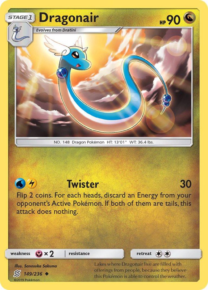 Carte Pokémon: Dragonair [Draco]