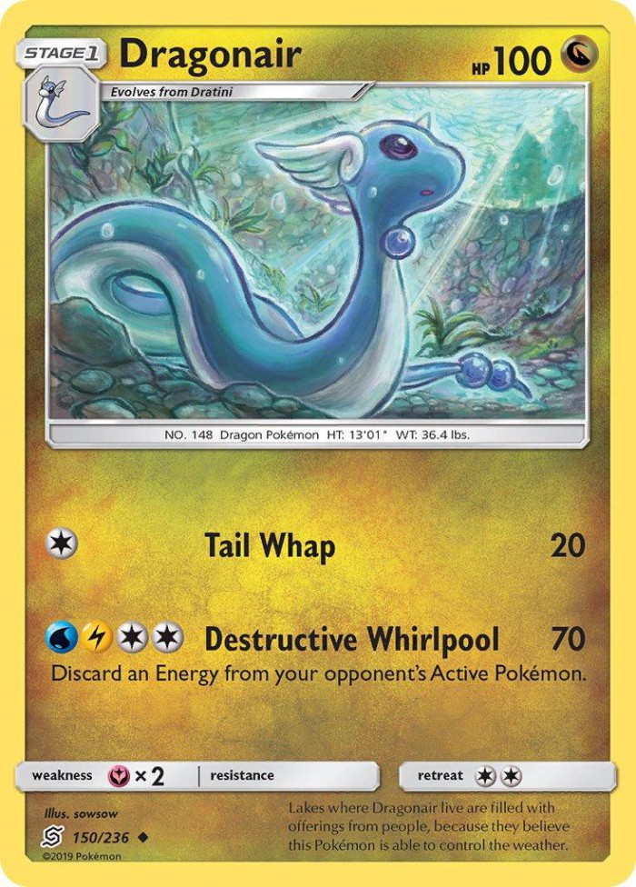 Carte Pokémon: Dragonair [Draco]