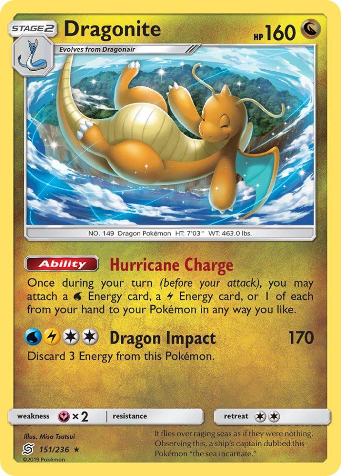 Carte Pokémon: Dragonite [Dracolosse]