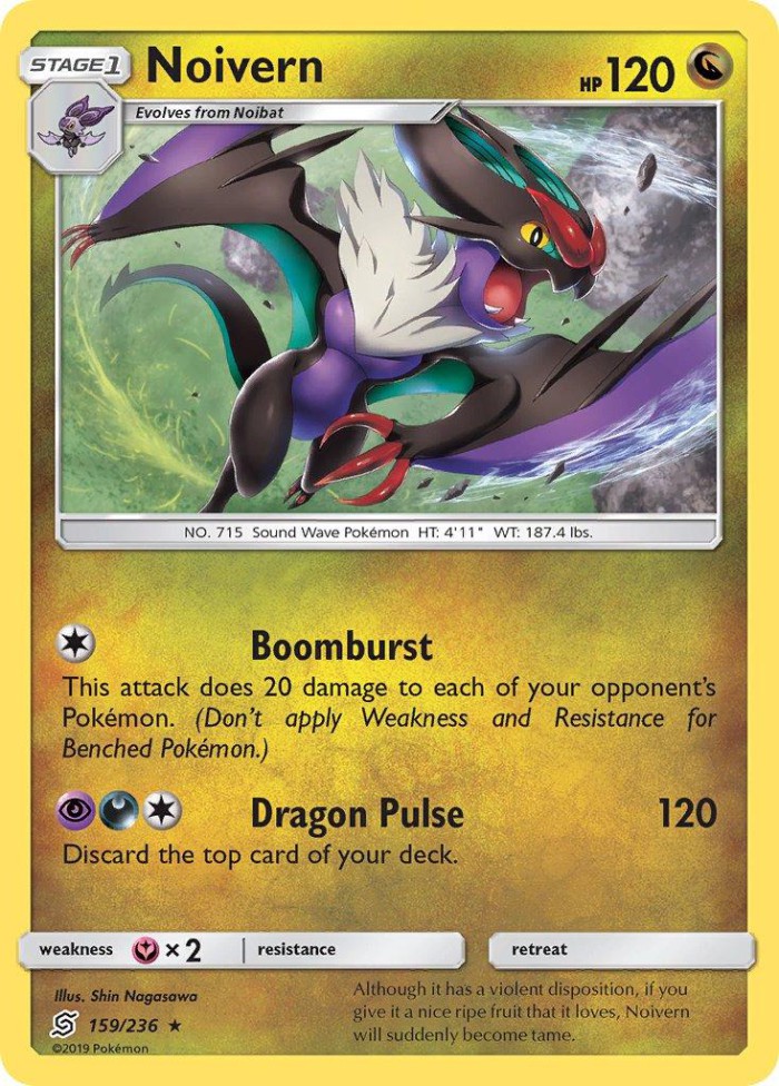 Carte Pokémon: Noivern [Bruyverne]