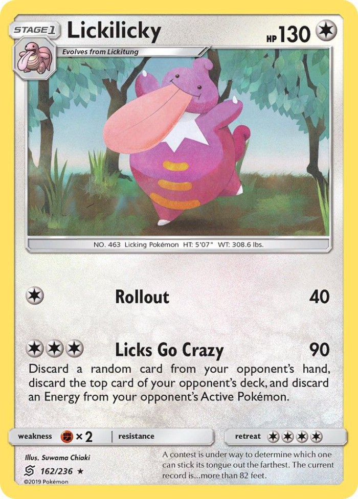 Carte Pokémon: Lickilicky [Coudlangue]