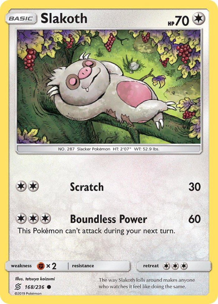 Carte Pokémon: Slakoth [Parecool]