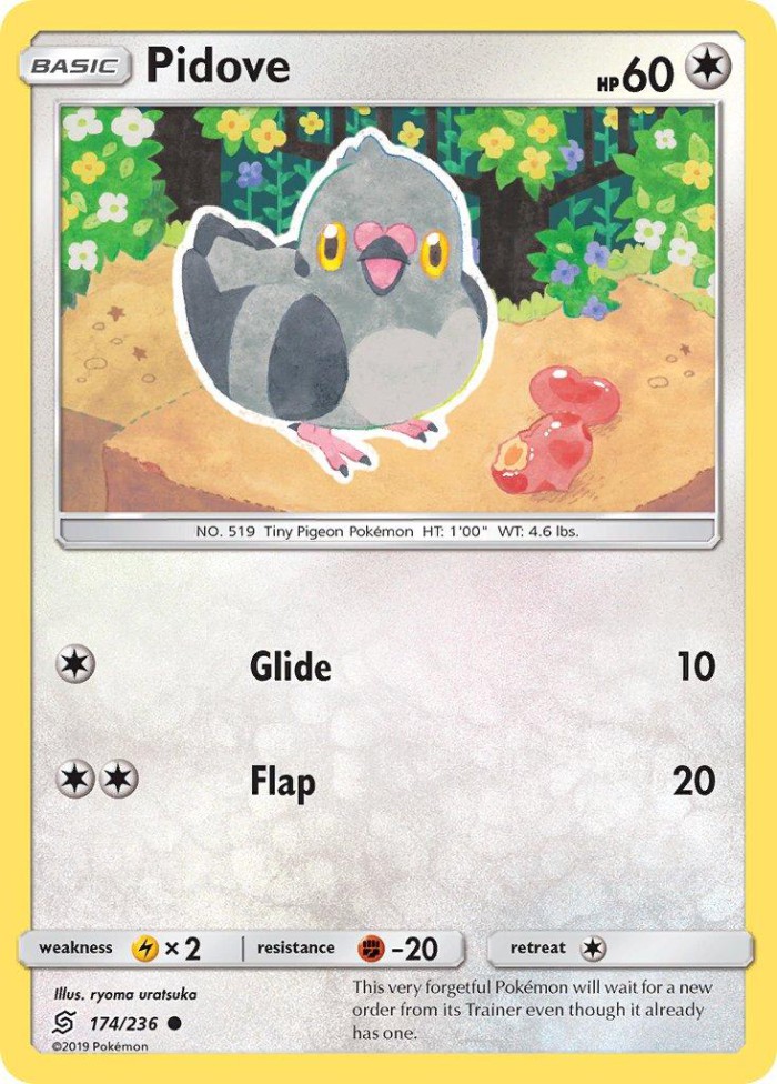 Carte Pokémon: Pidove [Poichigeon]