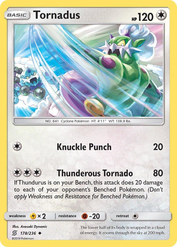 Carte Pokémon: Tornadus [Boréas]