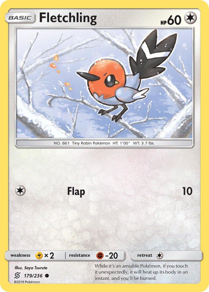 Carte Pokémon: Fletchling [Passerouge]