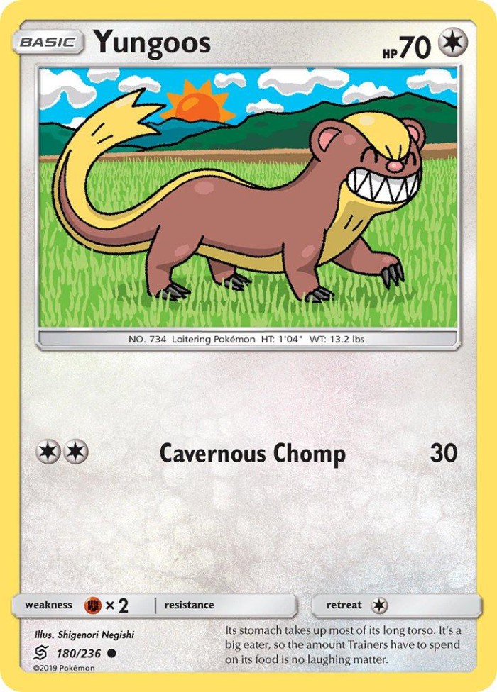 Carte Pokémon: Yungoos [Manglouton]