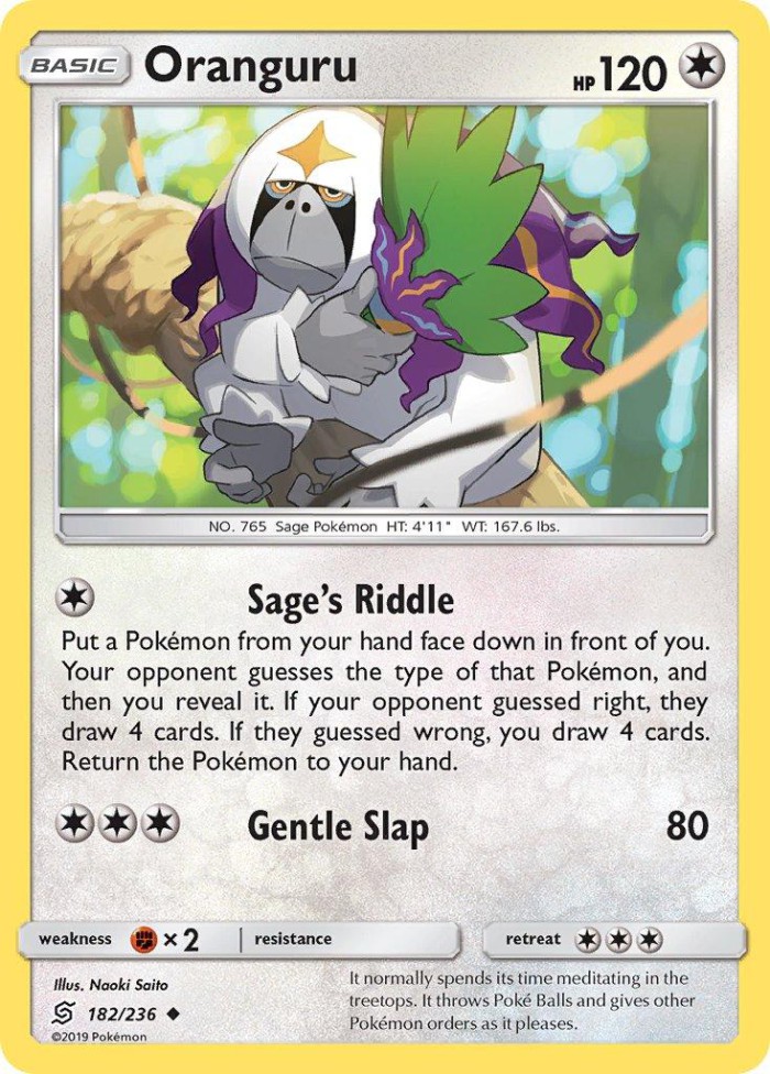 Carte Pokémon: Oranguru [Gouroutan]