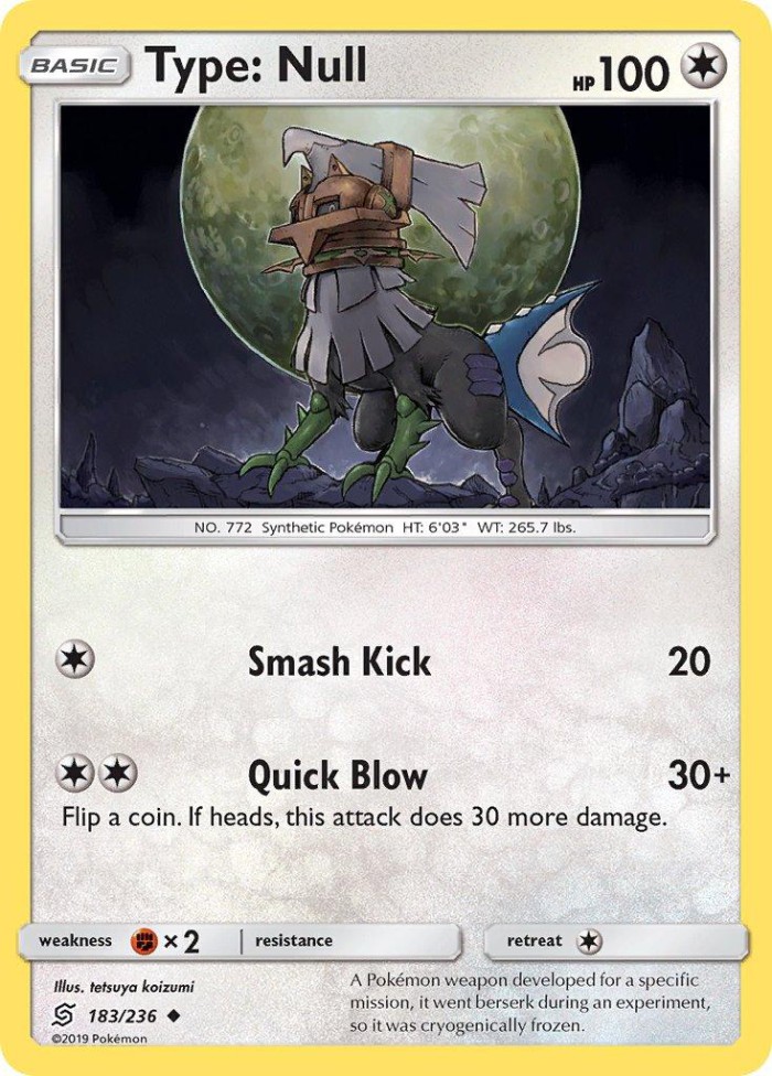 Carte Pokémon: Type: Null [Type:0]