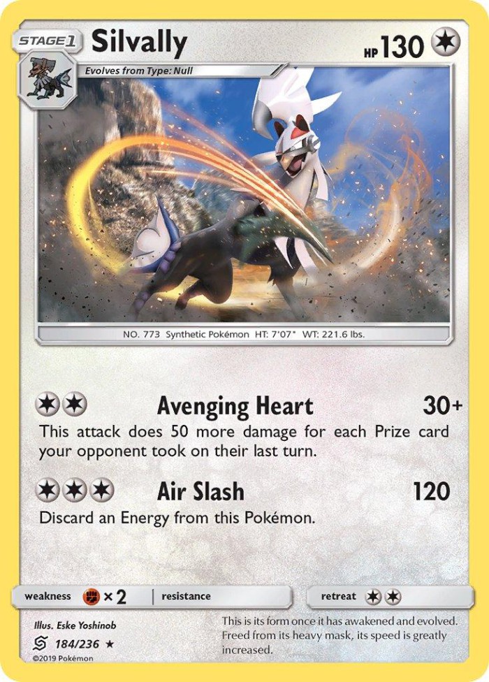 Carte Pokémon: Silvally [Silvallié]