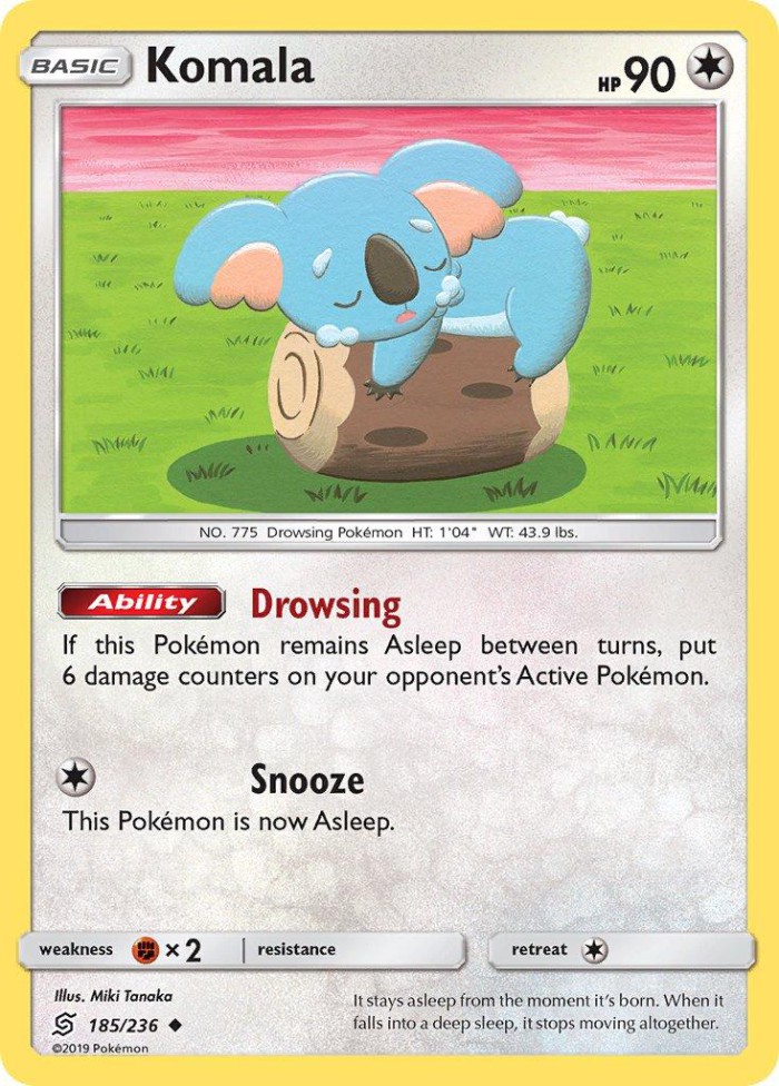 Carte Pokémon: Komala [Dodoala]