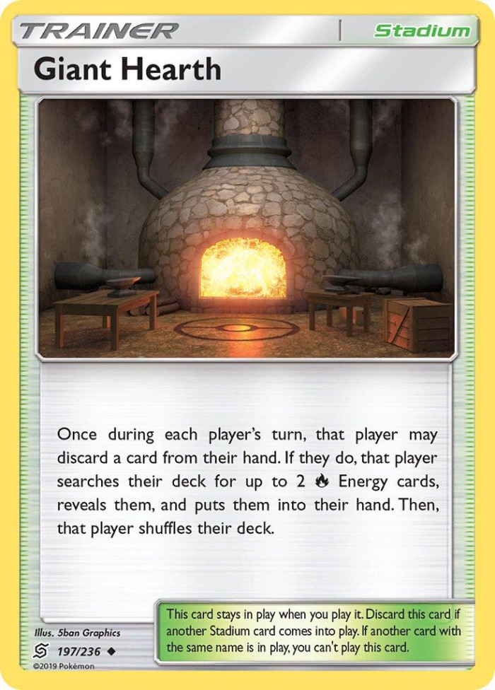 Carte Pokémon: Giant Hearth [Âtre Géant]