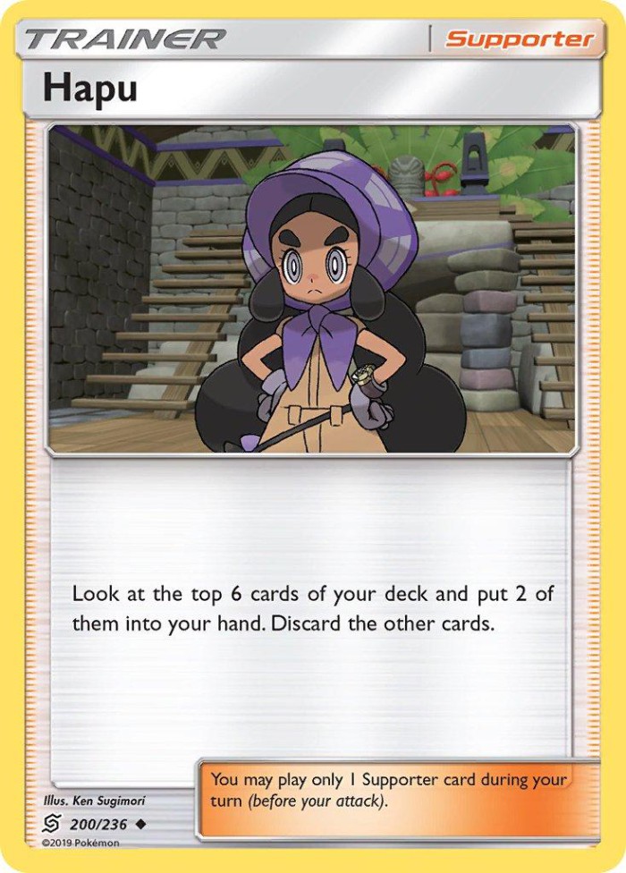 Carte Pokémon: Hapu [Paulie]