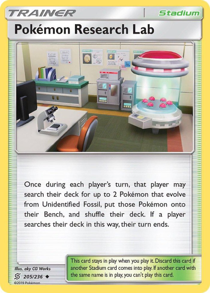 Carte Pokémon: Pokémon Research Lab [Laboratoire Pokémon]