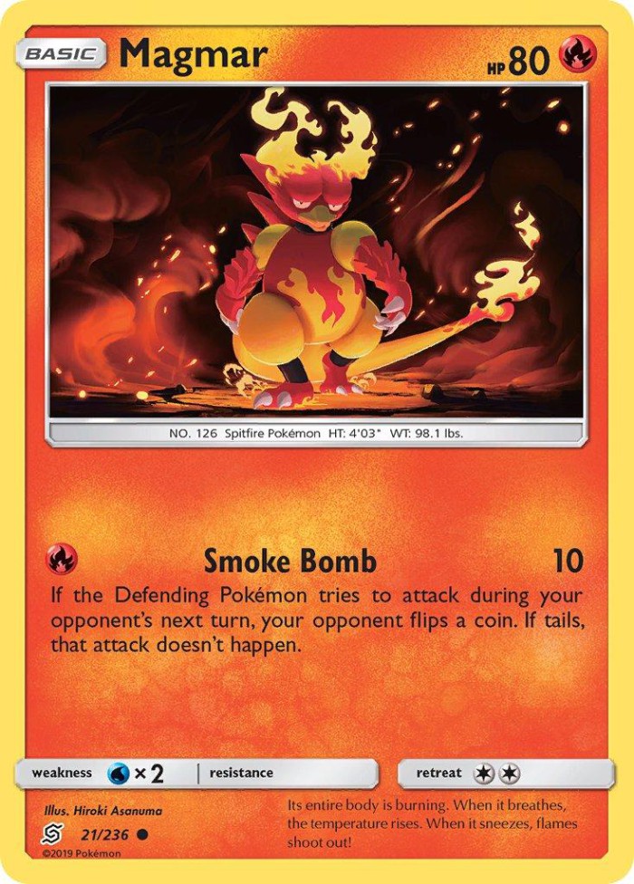 Carte Pokémon: Magmar [Magmar]