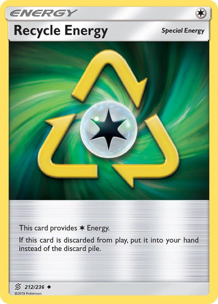 Carte Pokémon: Recycle Energy [Énergie Recyclée]