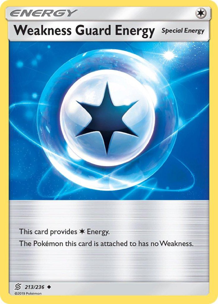 Carte Pokémon: Weakness Guard Energy [Énergie Garde Faiblesse]