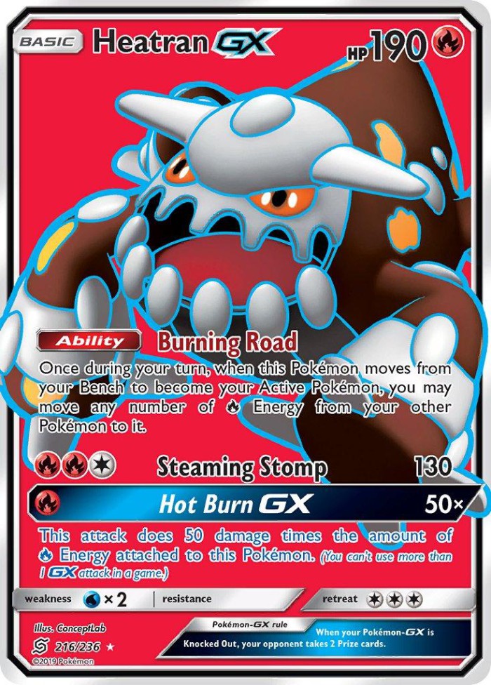 Carte Pokémon: Heatran GX [Heatran GX]