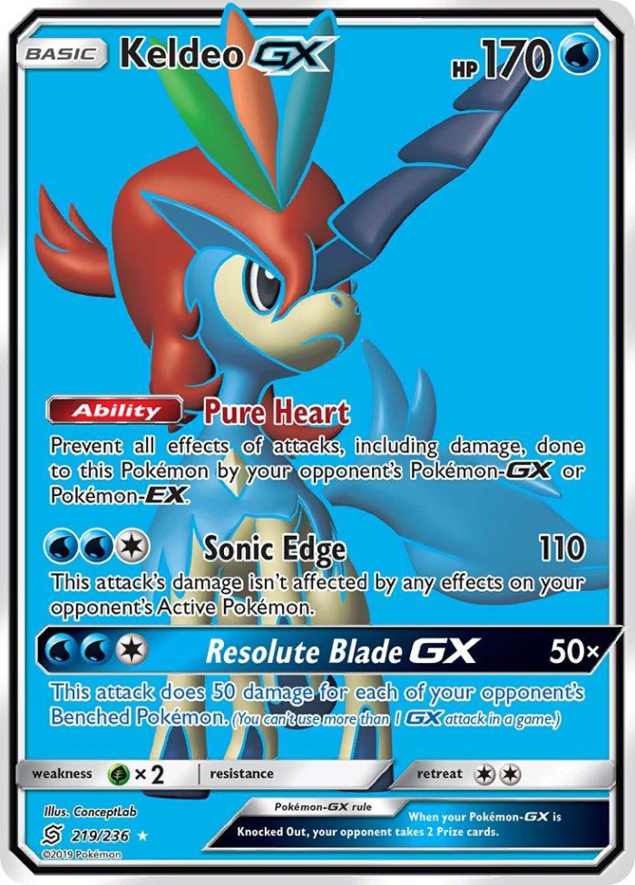 Carte Pokémon: Keldeo GX [Keldeo GX]