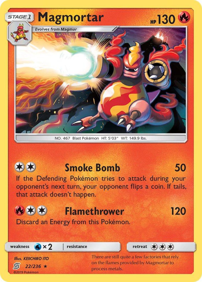 Carte Pokémon: Magmortar [Maganon]