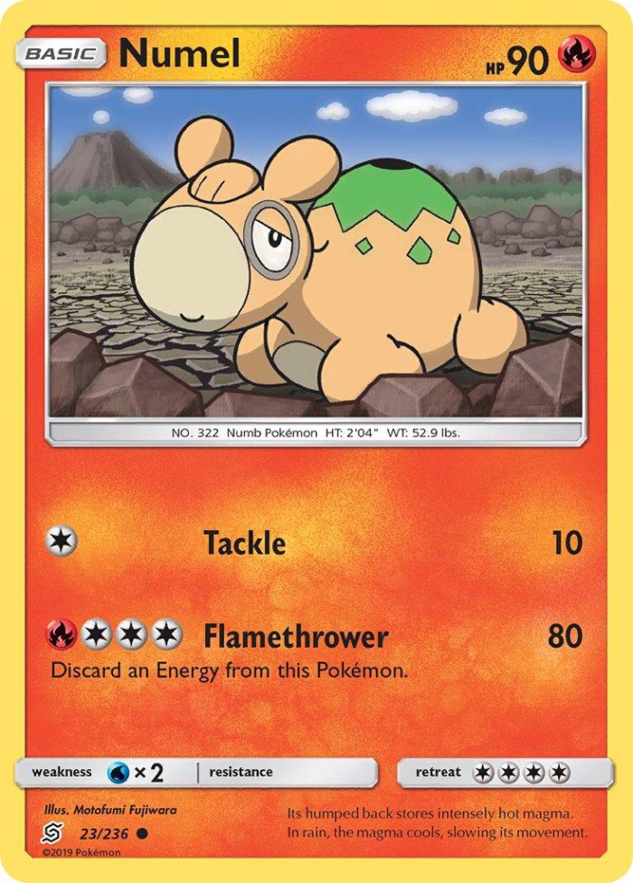 Carte Pokémon: Numel [Chamallot]