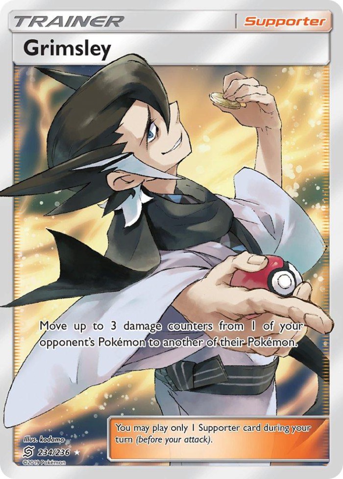 Carte Pokémon: Grimsley [Pieris]