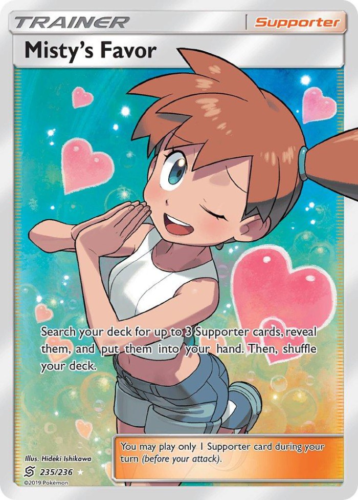 Carte Pokémon: Misty's Favor [Faveur d'Ondine]