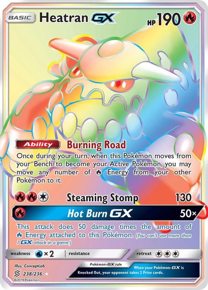 Carte Pokémon: Heatran GX [Heatran GX]