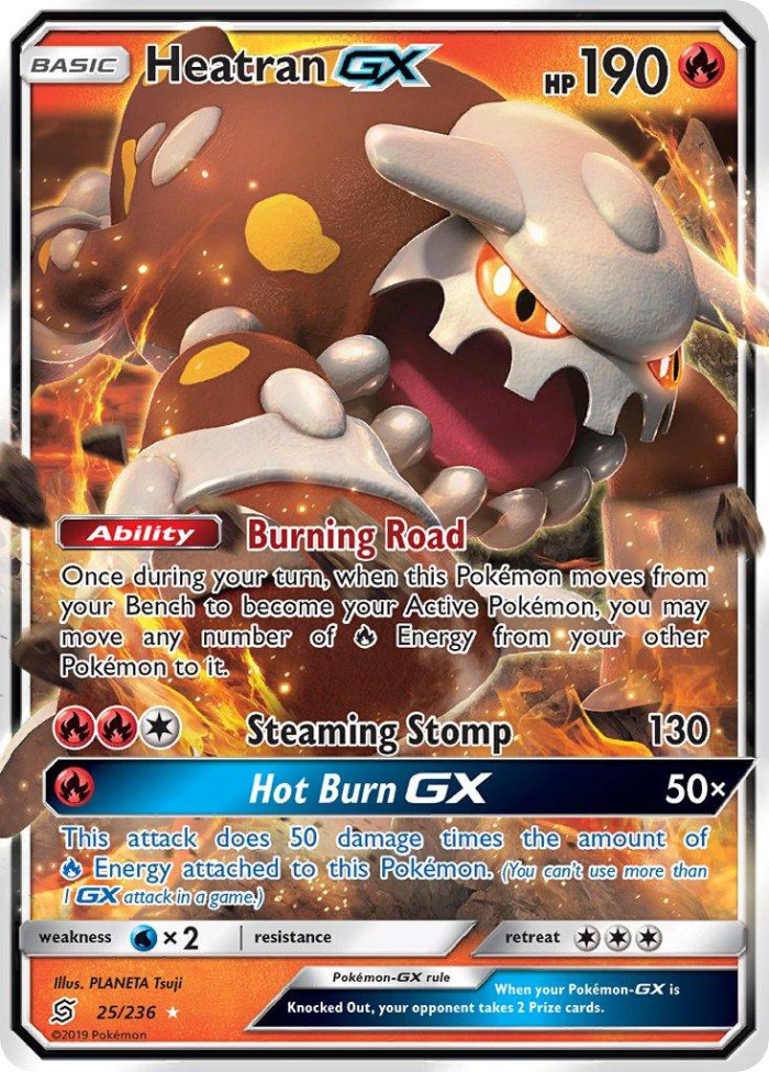 Carte Pokémon: Heatran GX [Heatran GX]