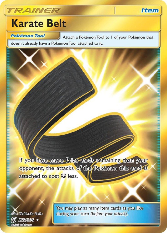 Carte Pokémon: Karate Belt [Ceinture de Karaté]