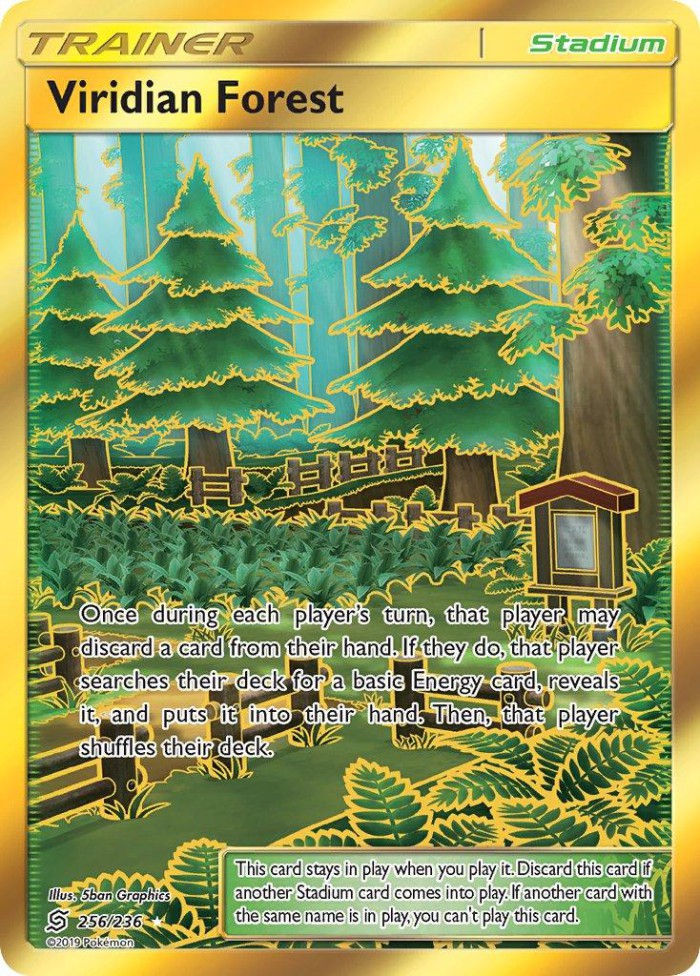 Carte Pokémon: Viridian Forest [Forêt de Jade]