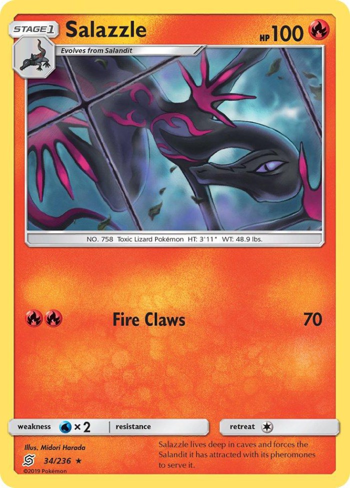 Carte Pokémon: Salazzle [Malamandre]