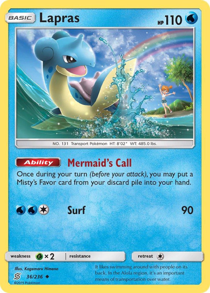 Carte Pokémon: Lapras [Lokhlass]