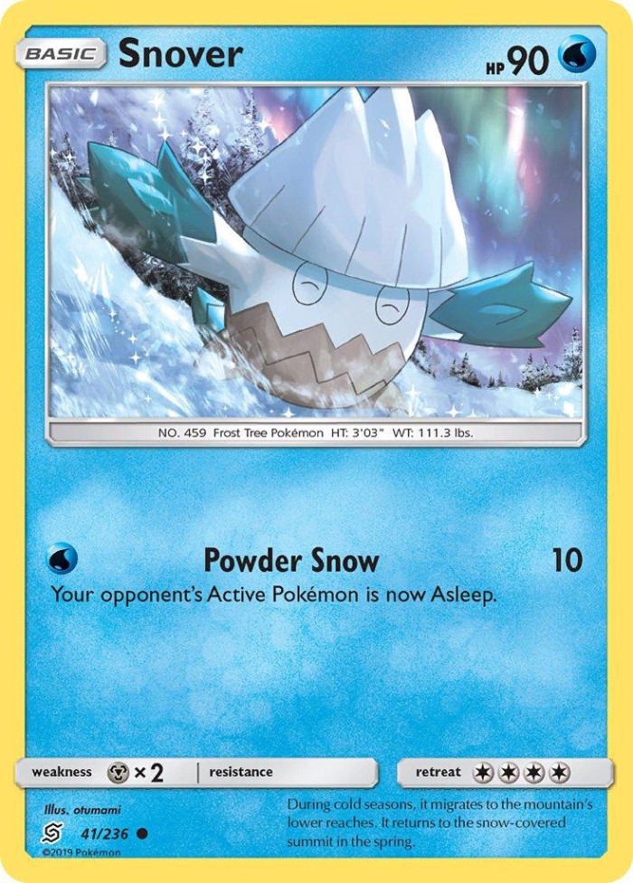 Carte Pokémon: Snover [Blizzi]