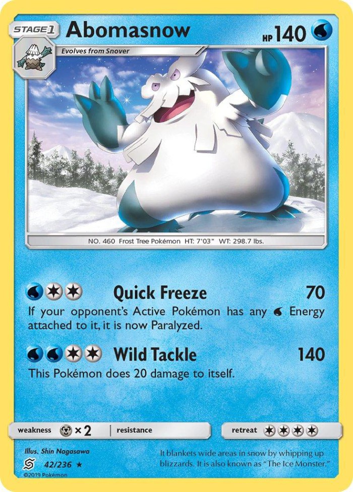 Carte Pokémon: Abomasnow [Blizzaroi]