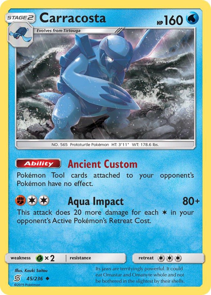 Carte Pokémon: Carracosta [Mégapagos]