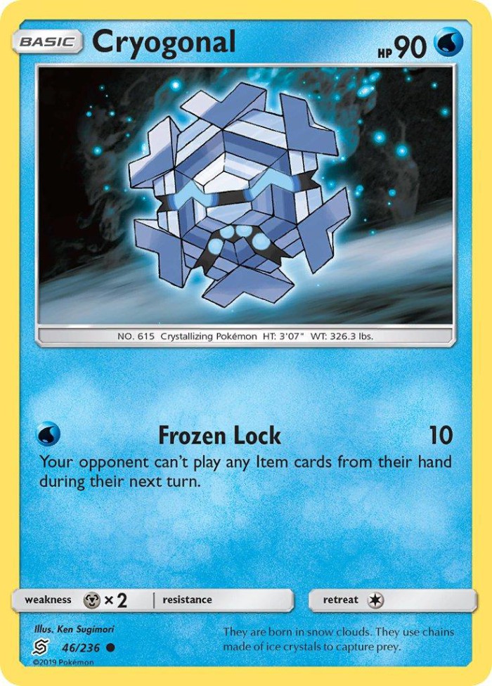 Carte Pokémon: Cryogonal [Hexagel]