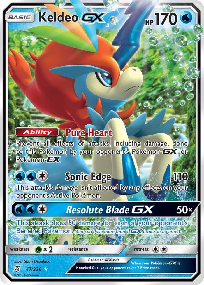 Carte Pokémon: Keldeo GX [Keldeo GX]