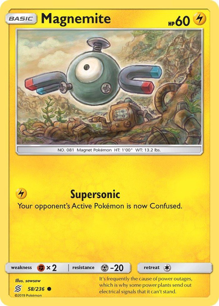 Carte Pokémon: Magnemite [Magnéti]