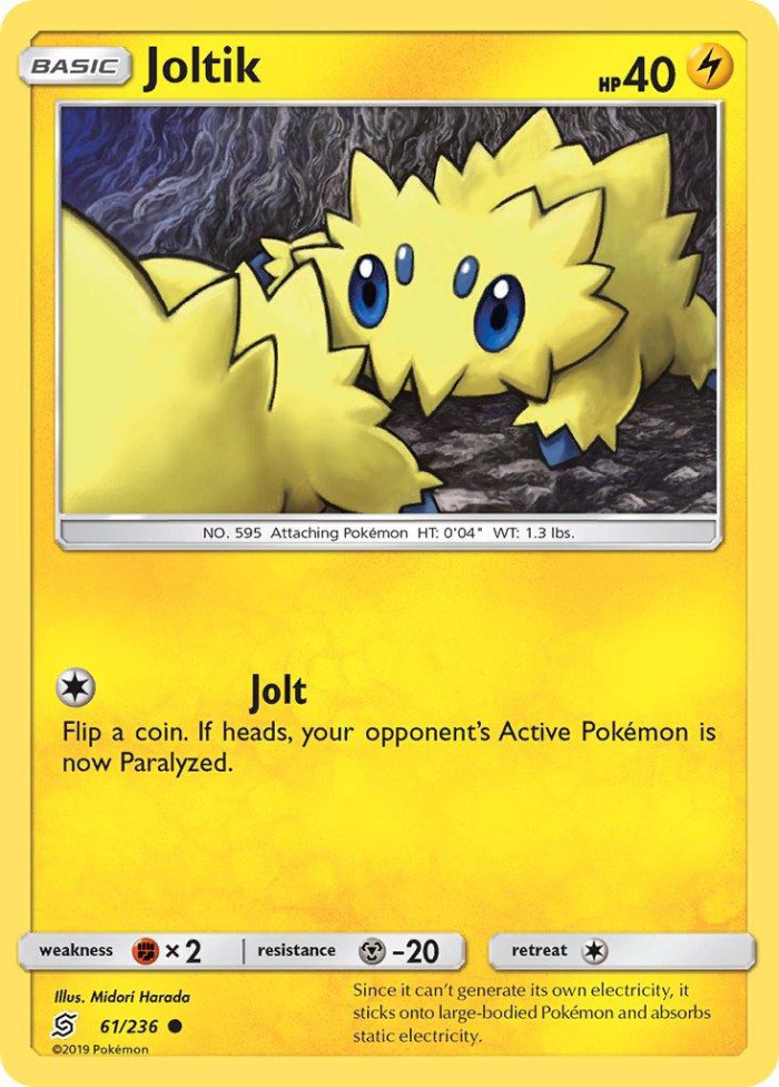 Carte Pokémon: Joltik [Statitik]