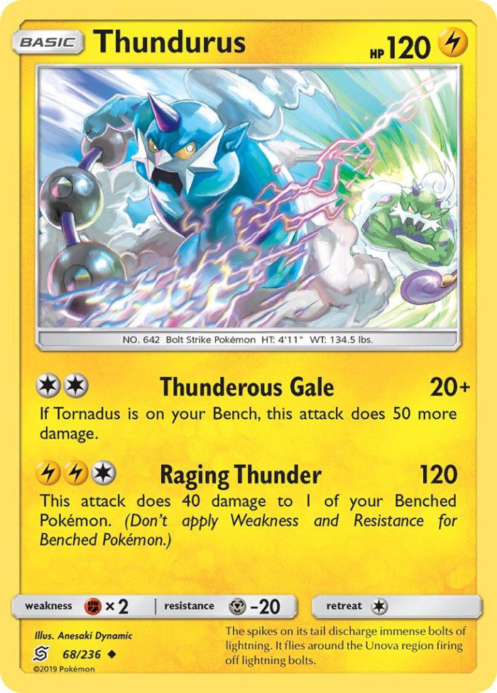 Carte Pokémon: Thundurus [Fulguris]