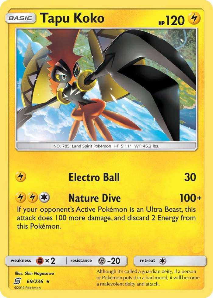 Carte Pokémon: Tapu Koko [Tokorico]