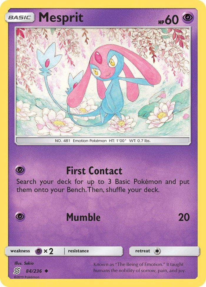 Carte Pokémon: Mesprit [Créfollet]