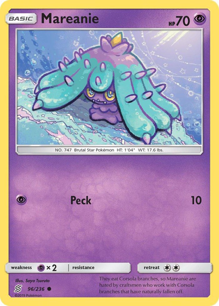 Carte Pokémon: Mareanie [Vorastérie]