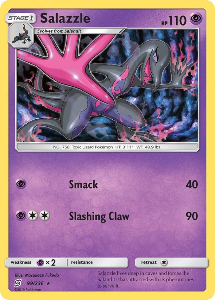 Carte Pokémon: Salazzle [Malamandre]