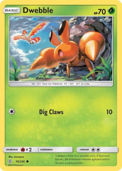 Carte Pokémon: Dwebble