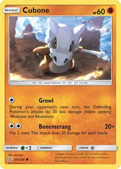 Carte Pokémon: Cubone