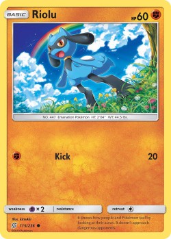 Carte Pokémon: Riolu