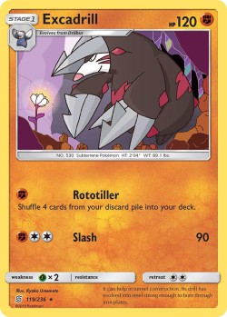 Carte Pokémon: Excadrill