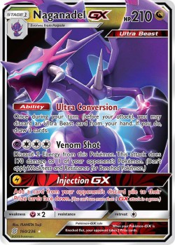 Carte Pokémon: Naganadel GX